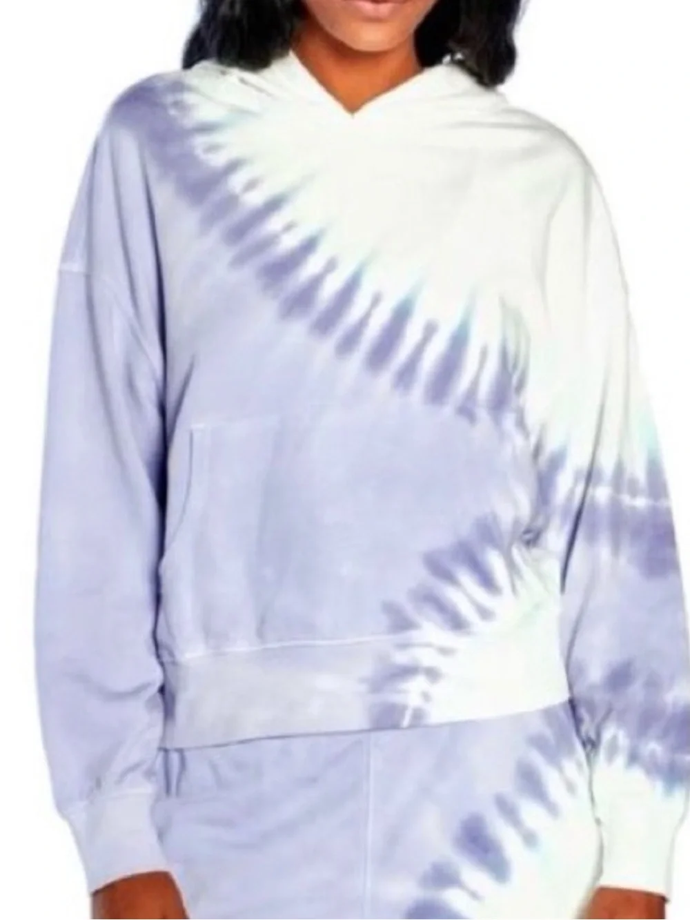 NWT Wildfox Shibori Sweatshirt Hoodie & Coordinating Sweatpants Set